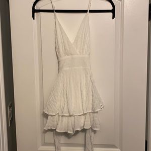Style rack white romper